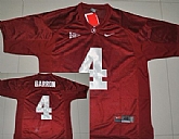 Alabama Crimson Tide #4 Mark Barron Red NCAA Jerseys,baseball caps,new era cap wholesale,wholesale hats