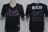 Atlanta Braves #37 Beachy Navy Blue Jerseys,baseball caps,new era cap wholesale,wholesale hats
