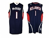 Atlanta Hawks #1 Tracy McGrady Revolution 30 Blue Jerseys,baseball caps,new era cap wholesale,wholesale hats