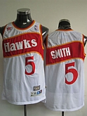 Atlanta Hawks #5 Josh SMITH White New Jerseys,baseball caps,new era cap wholesale,wholesale hats