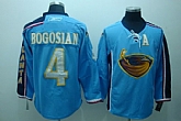 Atlanta Thrashers #4 Bogosian Light Blue with A patch Jerseys,baseball caps,new era cap wholesale,wholesale hats