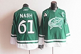 Blue Jackets #61 NASH green Jerseys,baseball caps,new era cap wholesale,wholesale hats