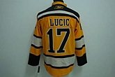 Boston Bruins #17 Milan Lucic yellow Winter Classic Premier Jerseys,baseball caps,new era cap wholesale,wholesale hats