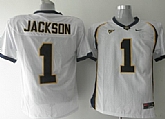 California Golden Bears #1 Jackson White Jerseys,baseball caps,new era cap wholesale,wholesale hats
