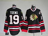 Chicago Blackhawks #19 Janathan Toews Black Jerseys,baseball caps,new era cap wholesale,wholesale hats