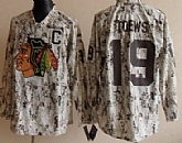 Chicago Blackhawks #19 Jonathan Toews White Camo Jerseys,baseball caps,new era cap wholesale,wholesale hats