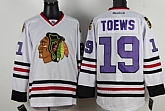 Chicago Blackhawks #19 Jonathan Toews White With Purple Jerseys,baseball caps,new era cap wholesale,wholesale hats