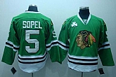 Chicago Blackhawks #5 Sopel green Jerseys,baseball caps,new era cap wholesale,wholesale hats