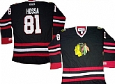 Chicago Blackhawks #81 Marian Hossa Black Throwback CCM Jerseys,baseball caps,new era cap wholesale,wholesale hats