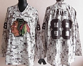 Chicago Blackhawks #88 Patrick Kane White Camo Jerseys,baseball caps,new era cap wholesale,wholesale hats