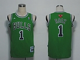 Chicago Bulls #1 Derrick Rose Green Swingman Jerseys,baseball caps,new era cap wholesale,wholesale hats