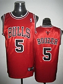 Chicago Bulls #5 Boozer red Jerseys,baseball caps,new era cap wholesale,wholesale hats
