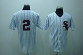 Chicago White Sox #2 FOX red number Jerseys,baseball caps,new era cap wholesale,wholesale hats