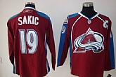 Colorado Avalanche #19 Joe Sakic Red C patch Jerseys,baseball caps,new era cap wholesale,wholesale hats