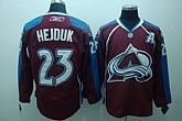 Colorado Avalanche #23 Hejduk Red Jerseys,baseball caps,new era cap wholesale,wholesale hats