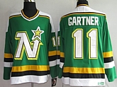 Dallas Stars #11 Gartner green throwback Jerseys,baseball caps,new era cap wholesale,wholesale hats