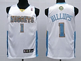 Denver Nuggets #1 Billups white Jerseys,baseball caps,new era cap wholesale,wholesale hats