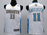 Denver Nuggets #11 Andersen white Jerseys,baseball caps,new era cap wholesale,wholesale hats