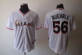 Florida Marlins #56 BUEHRLE White Jerseys,baseball caps,new era cap wholesale,wholesale hats