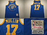 Golden State Warriors #17 Chris Mullin Blue Throwback Swingman Jerseys,baseball caps,new era cap wholesale,wholesale hats
