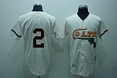 Houston Colts #2 Fox cream Jerseys,baseball caps,new era cap wholesale,wholesale hats