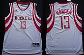 Houston Rockets #13 James Harden Revolution 30 Swingman White Jerseys,baseball caps,new era cap wholesale,wholesale hats
