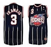 Houston Rockets #3 Steve Francis Blue Pinstripe Swingman Throwback Jerseys,baseball caps,new era cap wholesale,wholesale hats