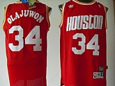 Houston Rockets #34 Olajuwon red Swingman Jerseys,baseball caps,new era cap wholesale,wholesale hats