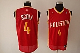 Houston Rockets #4 Scola red Jerseys,baseball caps,new era cap wholesale,wholesale hats