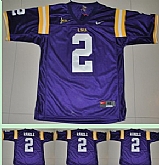 LSU Tigers #2 Randle Purple NCAA Jerseys,baseball caps,new era cap wholesale,wholesale hats