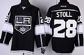 Los Angeles Kings #28 Jarret Stoll Black Jerseys,baseball caps,new era cap wholesale,wholesale hats
