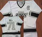 Los Angeles Kings #71 Hal Gill White Throwback CCM Jerseys,baseball caps,new era cap wholesale,wholesale hats