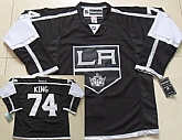 Los Angeles Kings #74 Dwight King Black Jerseys,baseball caps,new era cap wholesale,wholesale hats