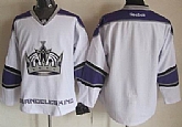 Los Angeles Kings Blank White Third Jerseys,baseball caps,new era cap wholesale,wholesale hats
