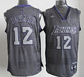 Los Angeles Lakers #12 Dwight Howard Black Rhythm Fashion Jerseys,baseball caps,new era cap wholesale,wholesale hats