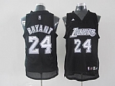 Los Angeles Lakers #24 Bryant Black with White number Jerseys,baseball caps,new era cap wholesale,wholesale hats