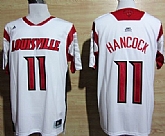 Louisville Cardinals #11 Luke Hancock 2013 March Madness White Jerseys,baseball caps,new era cap wholesale,wholesale hats