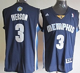 Memphis Grizzlies #3 Allen Iverson Revolution 30 Swingman Navy Blue Jerseys,baseball caps,new era cap wholesale,wholesale hats