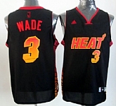 Miami Heat #3 Dwyane Wade 2012 Vibe Revolution 30 Swingman Black Jerseys,baseball caps,new era cap wholesale,wholesale hats