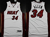 Miami Heat #34 Ray Allen Revolution 30 Swingman White Jerseys,baseball caps,new era cap wholesale,wholesale hats
