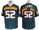 Miami Hurricanes #52 Lewis Green NCAA Jerseys,baseball caps,new era cap wholesale,wholesale hats