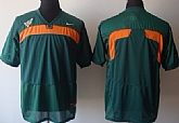 Miami Hurricanes Blank Green College Jerseys,baseball caps,new era cap wholesale,wholesale hats