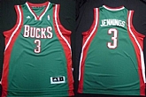 Milwaukee Bucks #3 Brandon Jennings Revolution 30 Swingman Green Jerseys,baseball caps,new era cap wholesale,wholesale hats