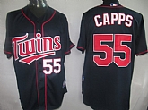 Minnesota Twins #55 Capps Blue Jerseys,baseball caps,new era cap wholesale,wholesale hats
