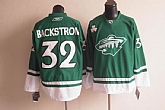 Minnesota Wilds #32 BACKSTRON Green Jerseys,baseball caps,new era cap wholesale,wholesale hats