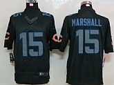 Nike Limited Chicago Bears #15 Brandon Marshall Black Impact Jerseys,baseball caps,new era cap wholesale,wholesale hats