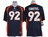 Nike Limited Denver Broncos #92 Elvis Dumervil Blue Jerseys,baseball caps,new era cap wholesale,wholesale hats