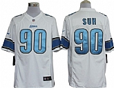 Nike Limited Detroit Lions #90 Ndamukong Suh White Jerseys,baseball caps,new era cap wholesale,wholesale hats