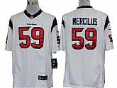 Nike Limited Houston Texans #59 Whitney Mercilus White Jerseys,baseball caps,new era cap wholesale,wholesale hats