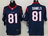 Nike Limited Houston Texans #81 Owen Daniels Blue Jerseys,baseball caps,new era cap wholesale,wholesale hats